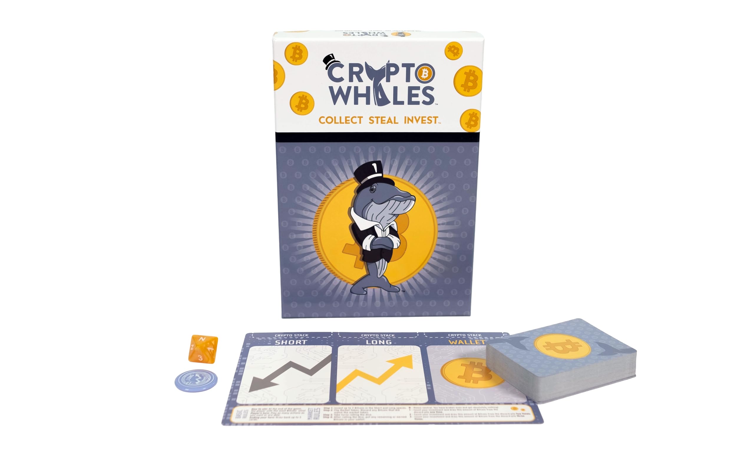 Amazon.com: Crypto Whales Card Game | Addictively Fun - All Ages | Fusion  of Monopoly Deal & Cover Your Assets | Bitcoin Gift | Crypto Wallets |  Crypto Merch | Money Games : Toys & Games