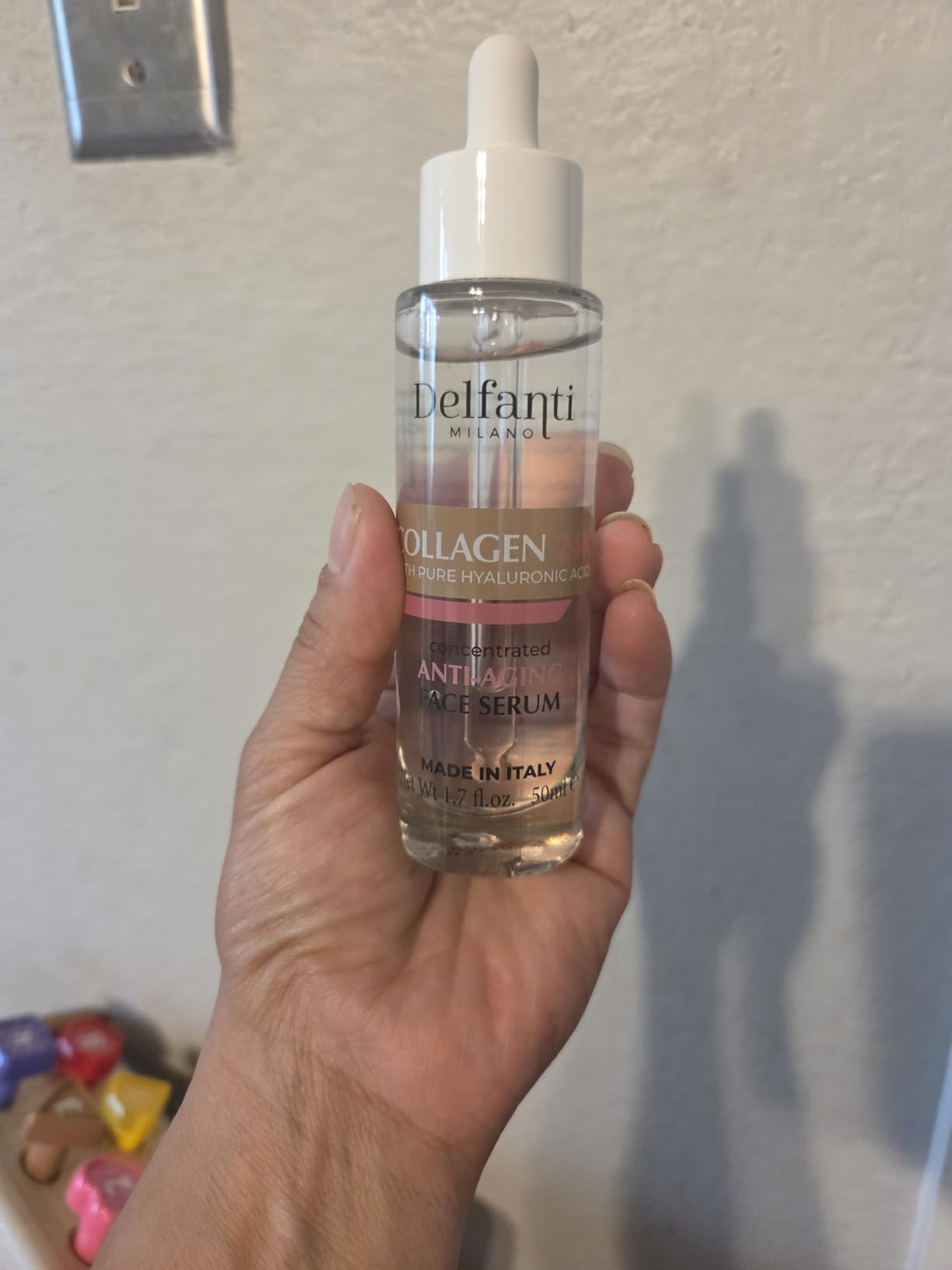 Delfanti-Milano Delfanti Milano • COLLAGEN 24K with pure HYALURONIC Acid • Concentrated Anti-Aging Face Serum • Made in Italy