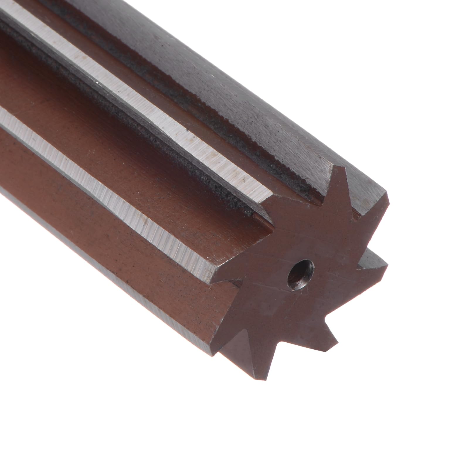 uxcell Handreibahle, 25 mm, legierter Werkzeugstahl, H8, 8 gerade Rillen, Handfräser, Werkzeug, metrischer Reibbohrer für Metall
