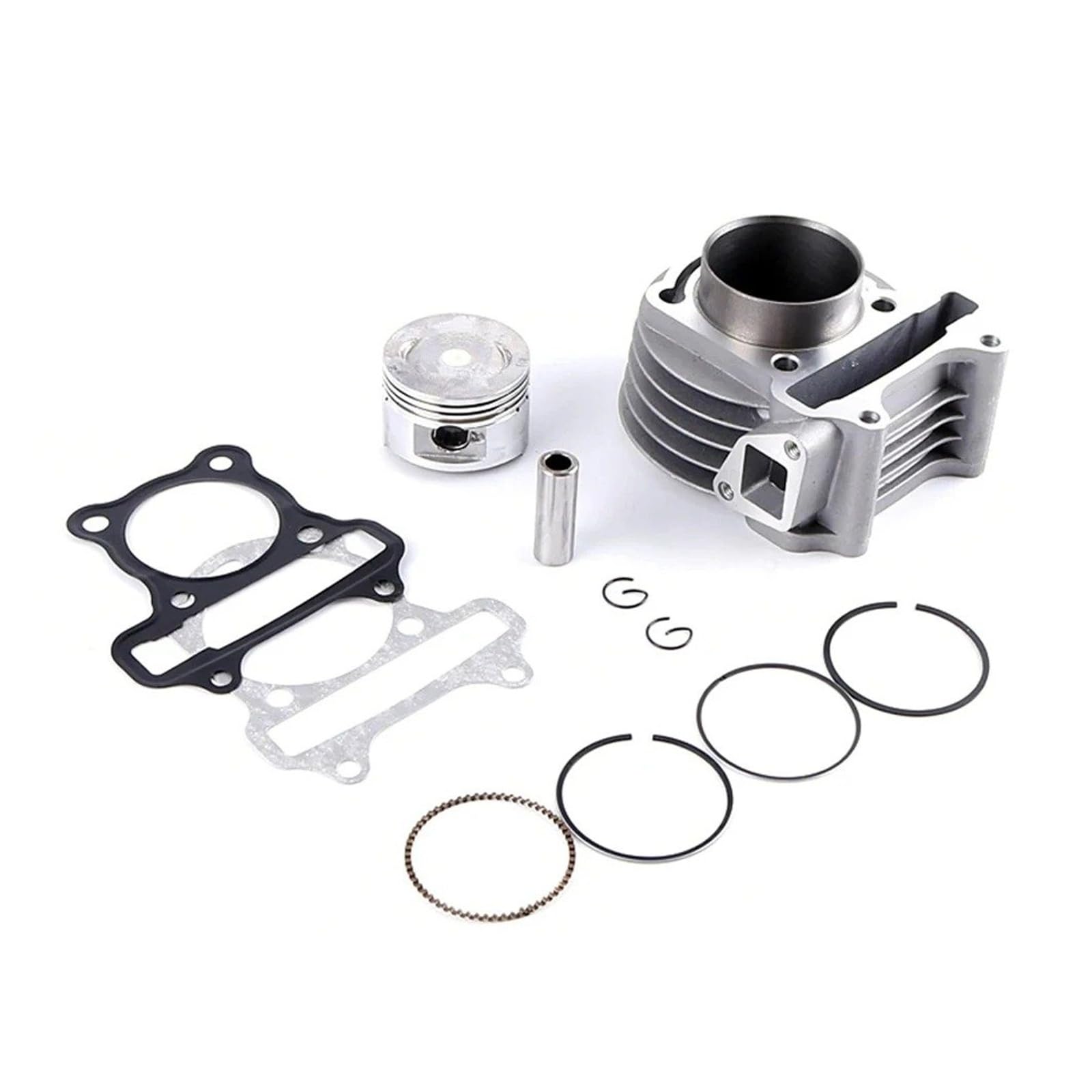 Kit Pistone Motore ATV 139QMB 139QMA Per GY6 50cc 60cc 80cc 100cc 47mm 50mm Cilindro Pistone Anelli Assy 4 Tempi Scooter Ciclomotore Cilindro(60CC 44mm)