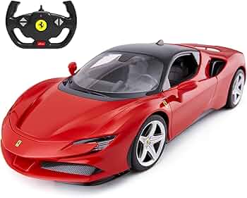 Amazon.com: RASTAR 1/14 Ferrari SF90 Stradale Radio Remote Control Amazon.com: RASTAR 1/14 Ferrari SF90 Stradale Radio Remote Control