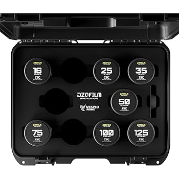 Amazon.com : DZOFILM Vespid Prime Cinema 7-Lens Kit V2 with