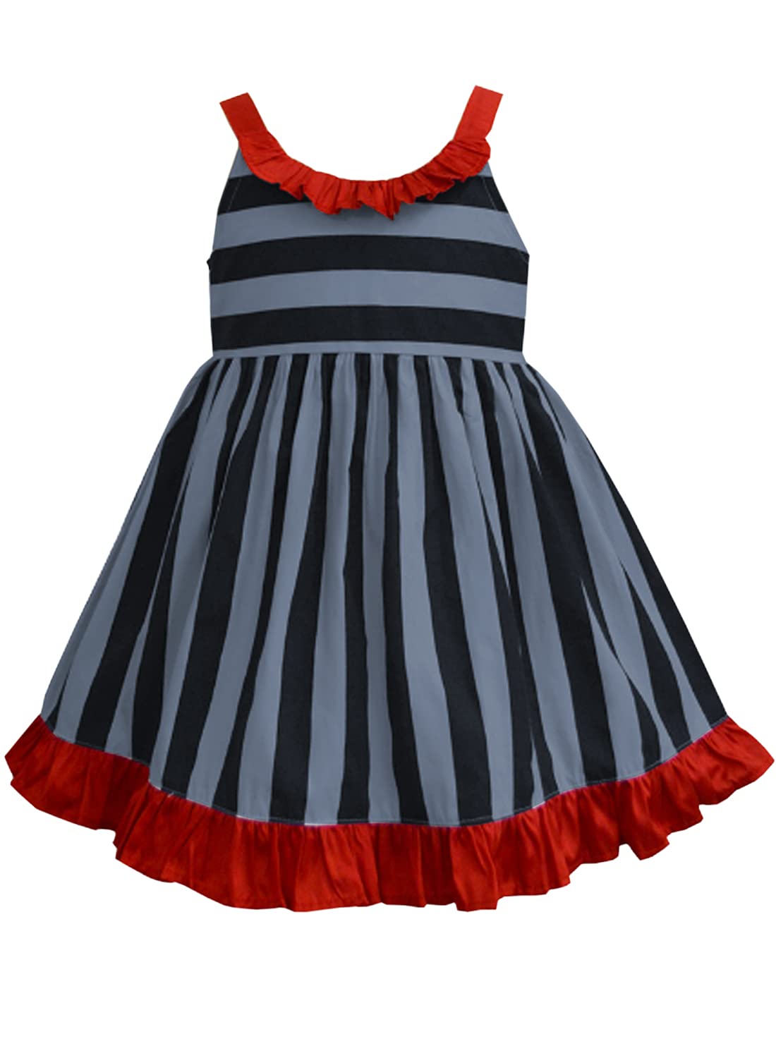 A.T.U.N. (ALL THINGS UBER NICE) Fit and Flare Knee Length Casual Dress for Girls