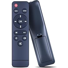 New Replacement Remote Control Compatible for TMY V08 V88, for AuKing M8-F LED LCD Wi-Fi Portable Projector, for NISOO M10, for PANSEBA HI-04 Mini Projector