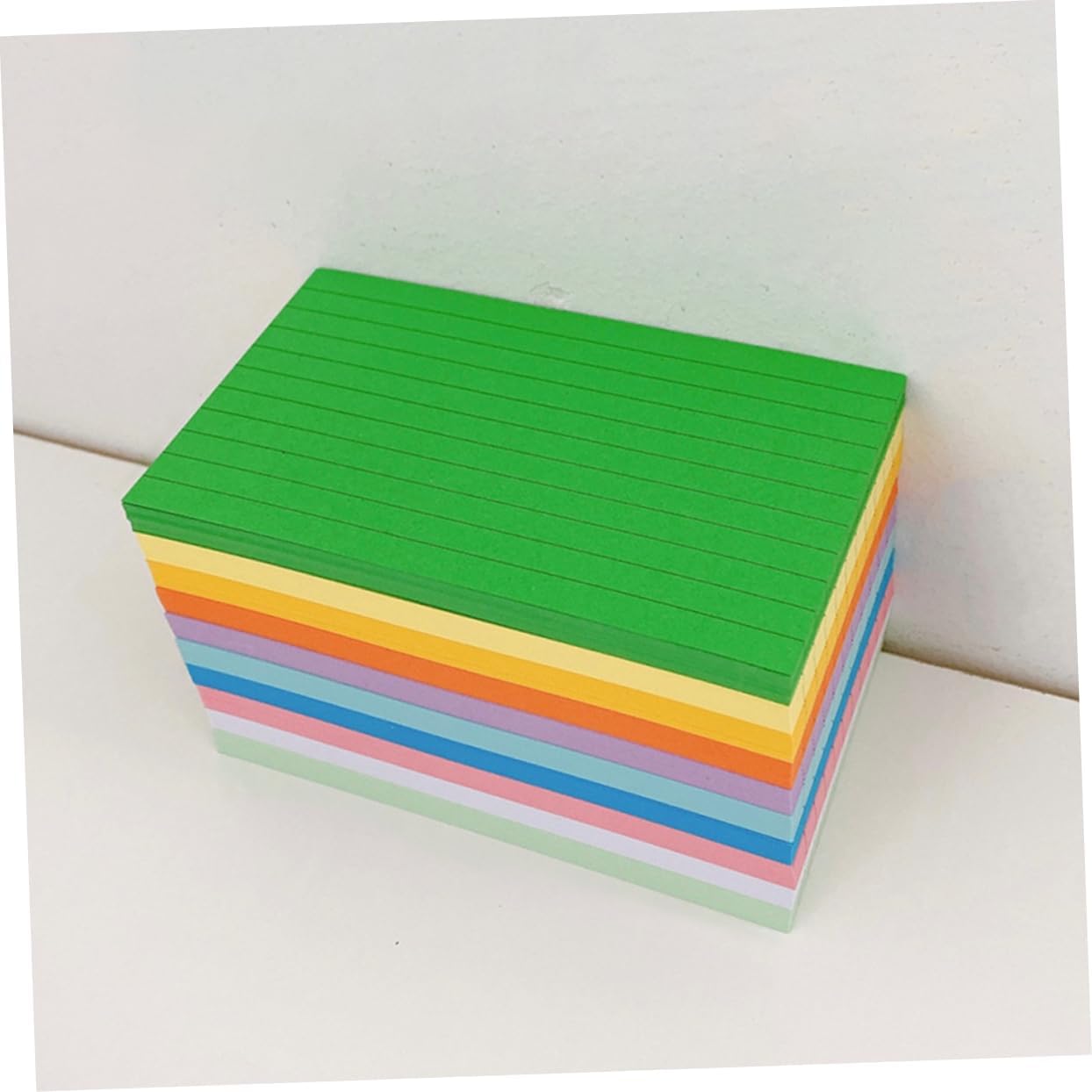 500sheets Multi-function Blank Cards Index Cards for Notes Message Supplies and Business Use Smooth Writing Portable and Easy to Store for Home Office and School