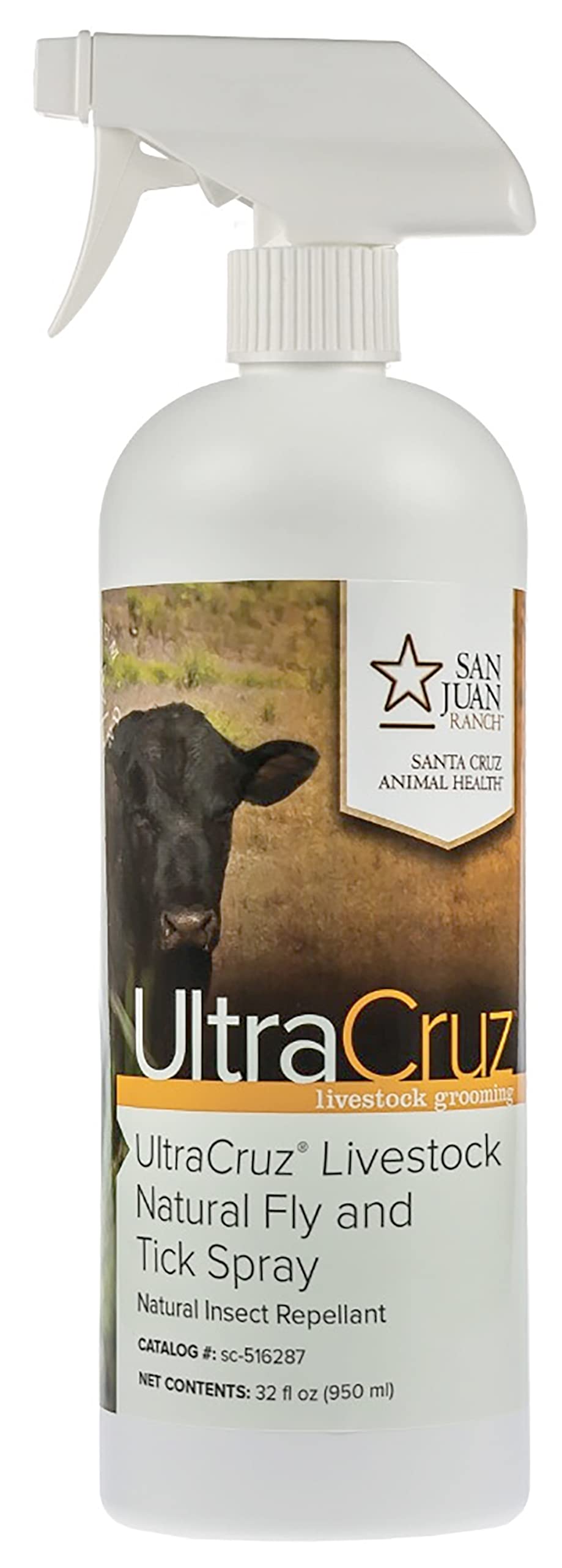 UltraCruz® Livestock Natural Fly and Tick Spray, 32 oz