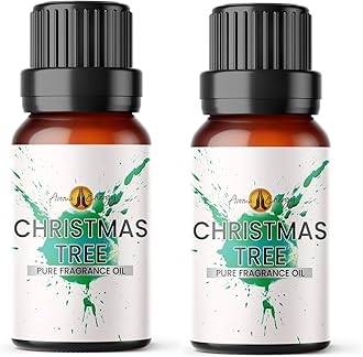 Aroma Energy | Christmas Tree Fragrance Oil 20ml (2 x 10ml) - Highly Scented Oil for Making Candle, Soap, Wax Melt, Diffuser etc
