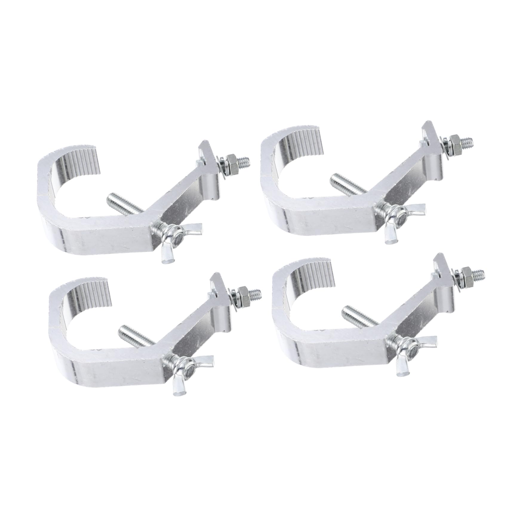 Ciieeo 4pcs Aluminum Alloy Stage Light Hooks C Clamps for Dj Spotlight Maximum Load Truss Hook Suitable for Beam Lights Easy Install