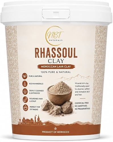 Rhassoul Clay, Moroccan Lava Clay, 100% Pure