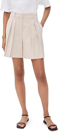 Theory Womens Pleated Shorts