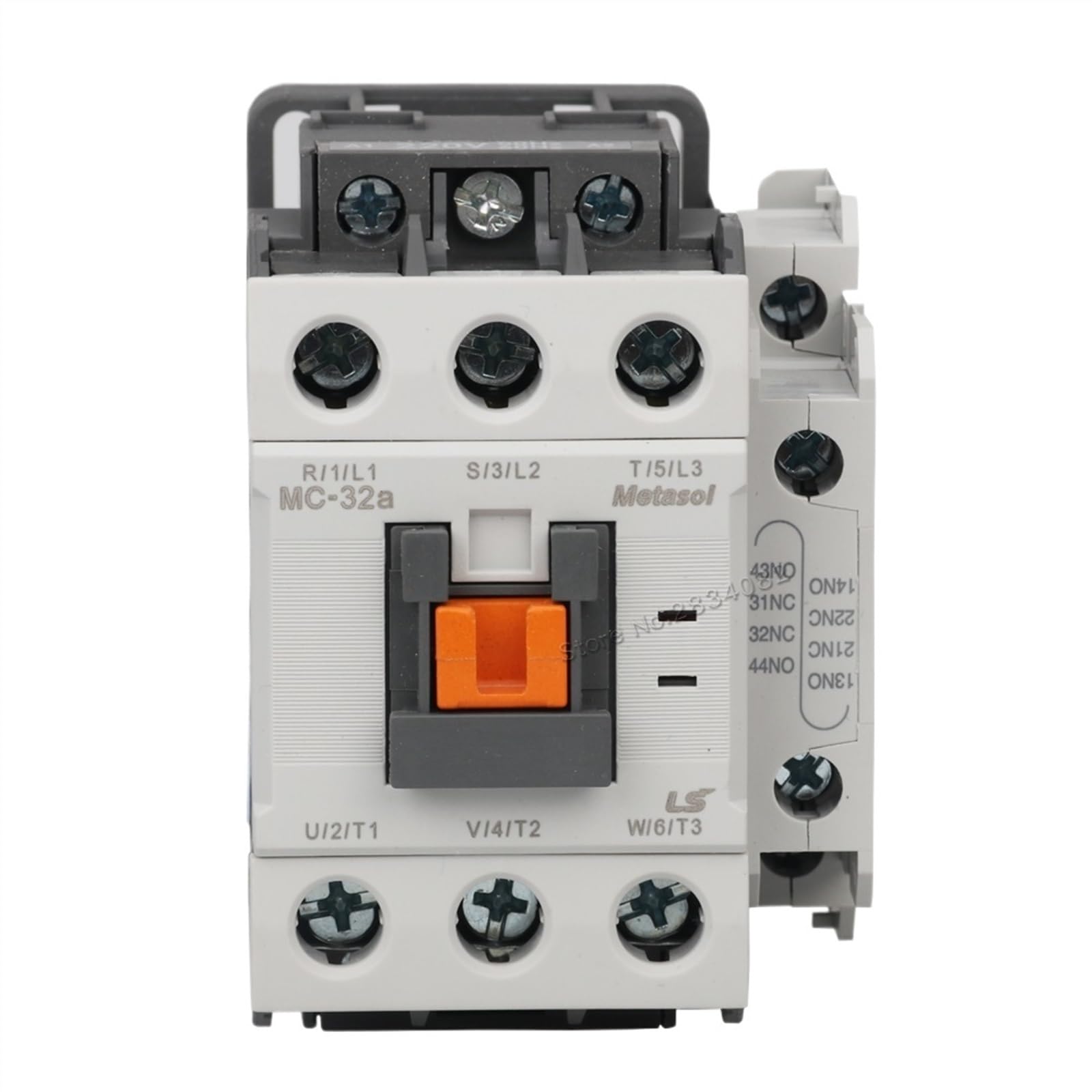 RCGKNNMUZ 32A DC Magnetic Contactor Coil Voltage DC24V DC110V DC220V GMD-32 MC-32a Electromagnetism Contactors(Dc220v)