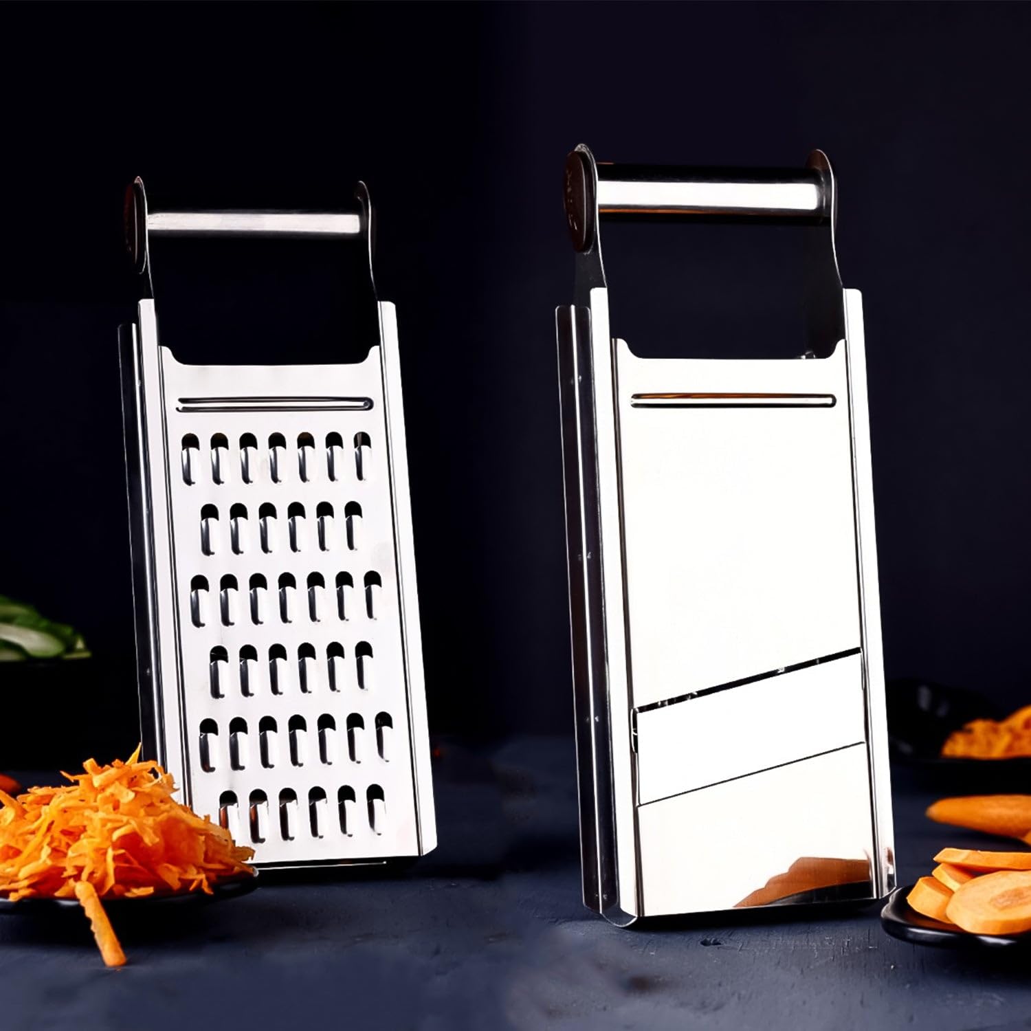 Apex Stainless Steel Slicer (2-in-1)-image-0
