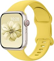 Vista 31 de SuperNaNa - Correa de silicona deportiva compatible con bandas de Apple Watch de 40mm 38mm 41mm 44mm 45mm 42mm 49mm, unisex, correa de muñeca