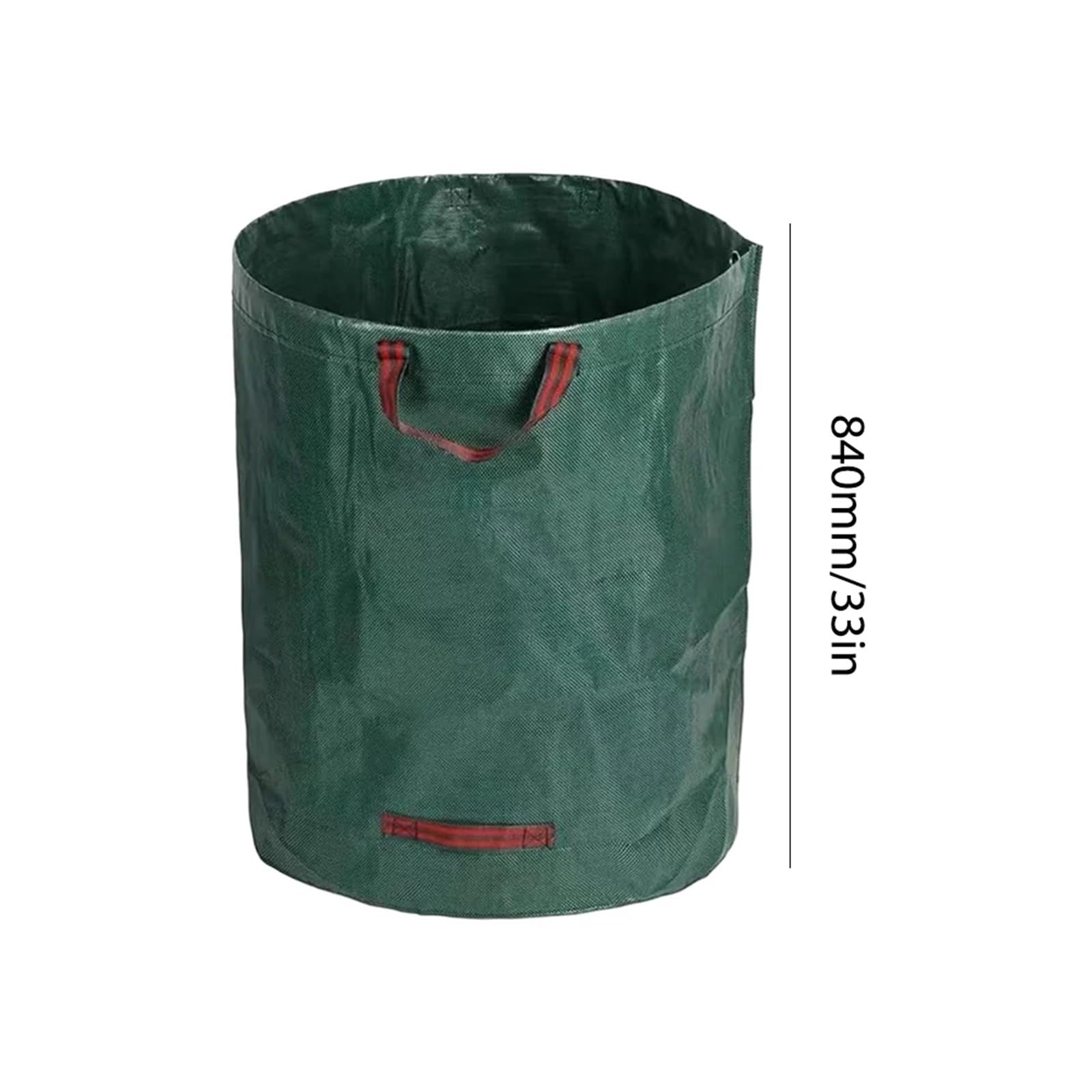 3 pezzi di sacco for foglie, pieghevole, riutilizzabile, for rifiuti da giardino, grande capacità, for, cestino for cadute, for riporre oggetti giardinaggio all'aperto Per Foglie Erba(272L)
