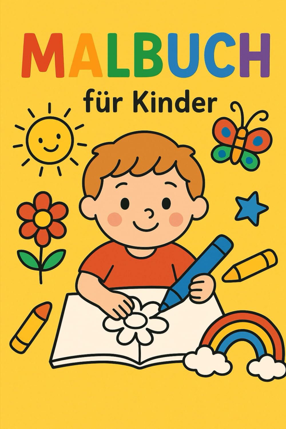 Mein großes Malbuch- Viele tolle Motive zum Ausmalen