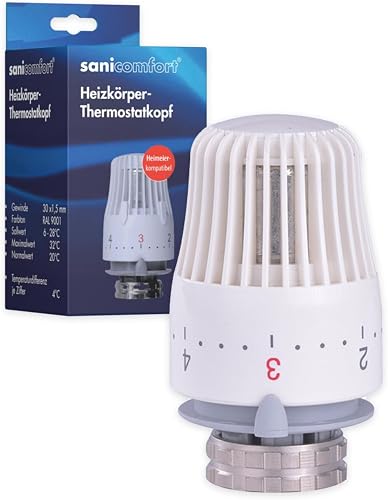sanicomfort Tête thermostatique M30 x 1,5 mm 