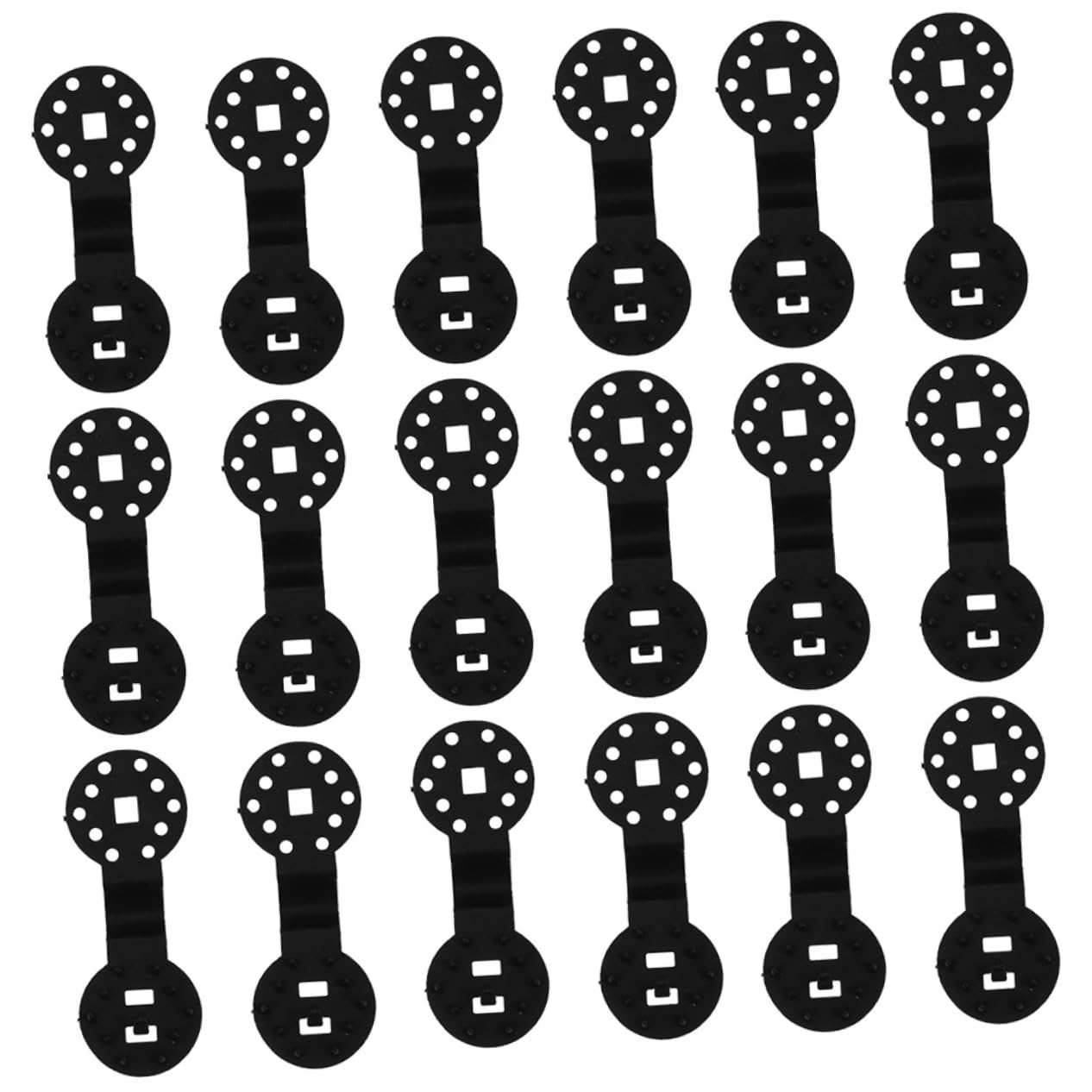 GOOHOCHY Garden Sunshade Clips 120 Pack Reusable Plastic Clips for Shade Netting Easy to Install and Remove