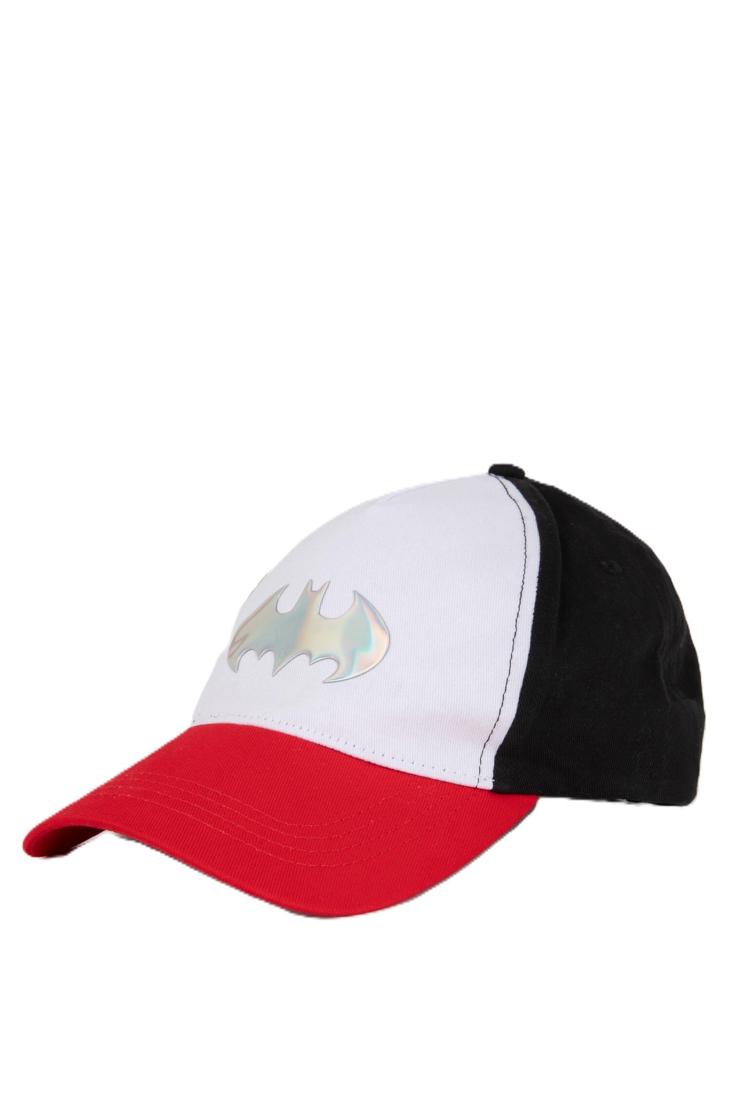 Erkek Erkek Batman Etiket Baskılı Pamuklu Cap Şapka, Çok Renkli, Tek Beden