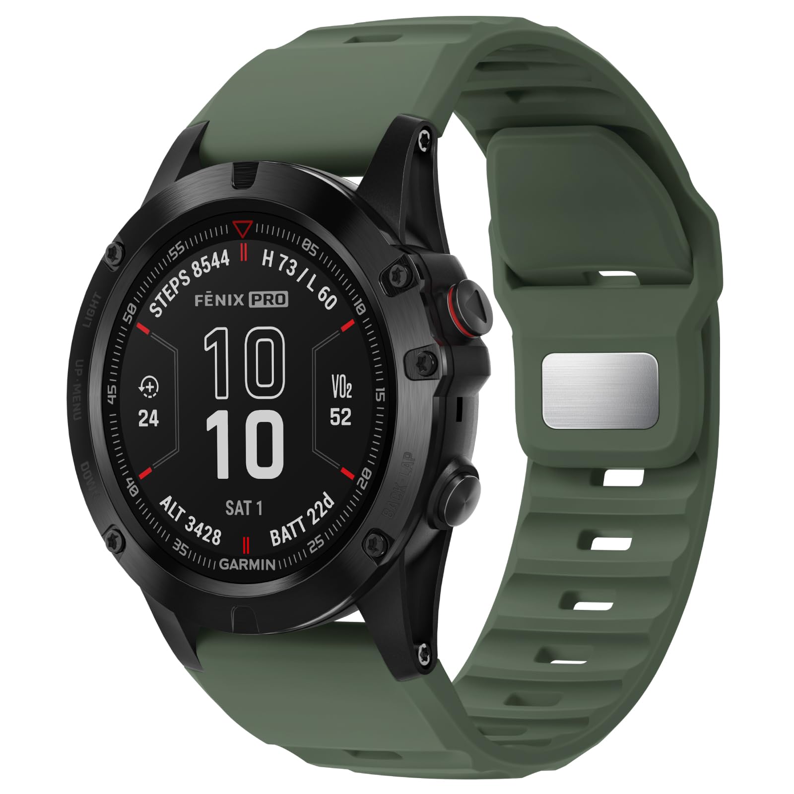 KnossenQuickFit 26MM Watch Band Compatible for Garmin Fenix 7X/6X/5X, Fenix 7X Pro/6X Pro/5X Plus, Soft Replacement Wristband for Garmin Enduro, Enduro2, Instinct 2X, Epix Pro 51mm and Tactix 7 Pro