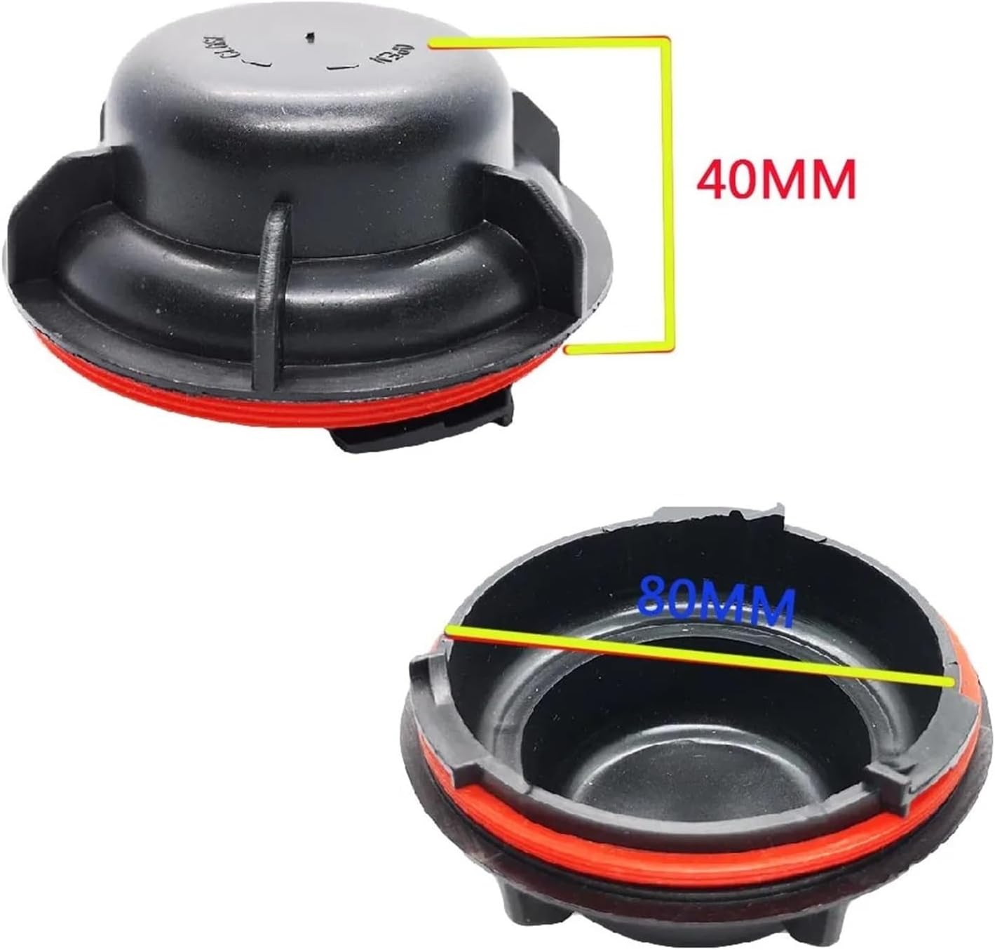 LED Headlight Dust Cover Cap for Focus 2019 2020 MK4 Car Headlight Dust Cover(for LED)