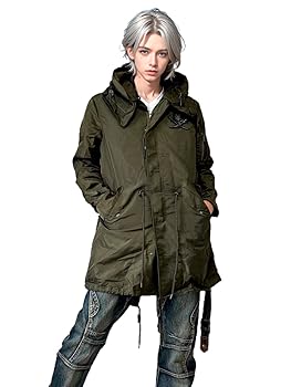 Amazon | [SaganStyle] メンズ アウター ライナー付きモッズ