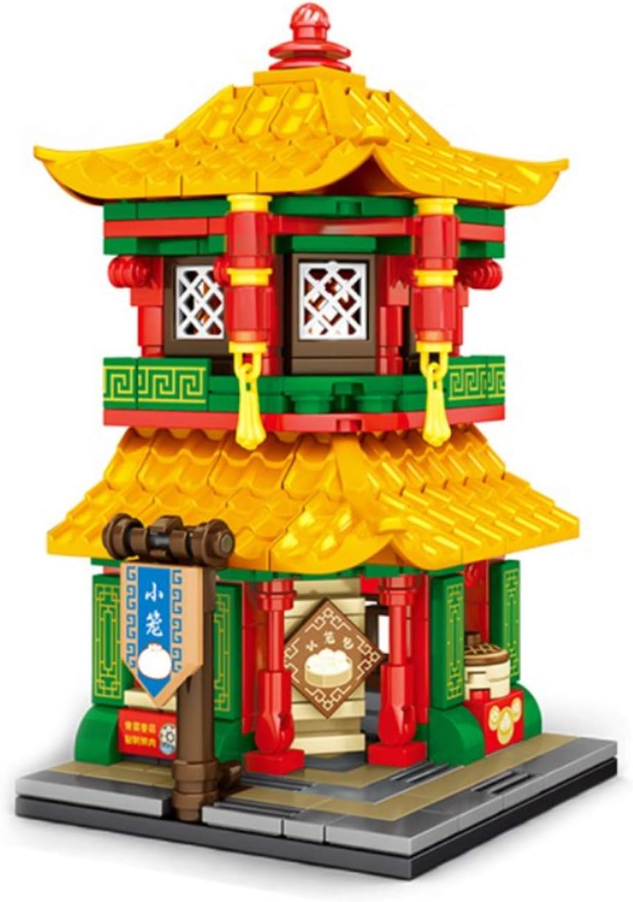 Ingenious Toys® world architecture Chinese pagoda / 268pcs box set construction toys #FX1036