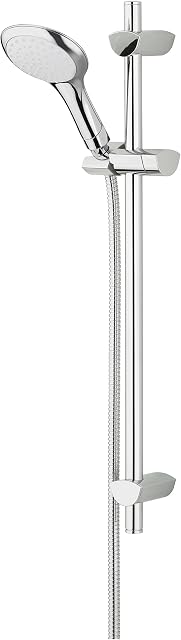 Bristan EVC KIT01 2M C EVO Shower Kit with Rub Clean Handset - Chrome Plated