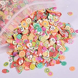 10000Pcs 3D Polymer Fimo Slices Nail Art Slime Supplies Cute Designs Slime Making