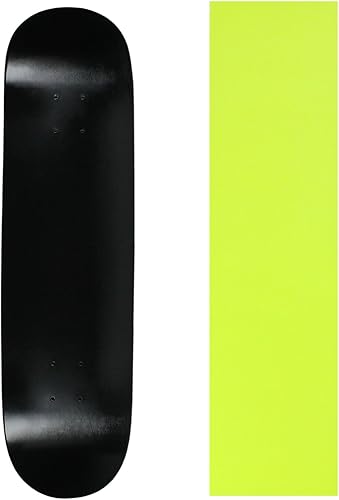 Miniatura 6 de Skateboard Deck Pro 7-Ply Canadian Maple DIP Black with Griptape