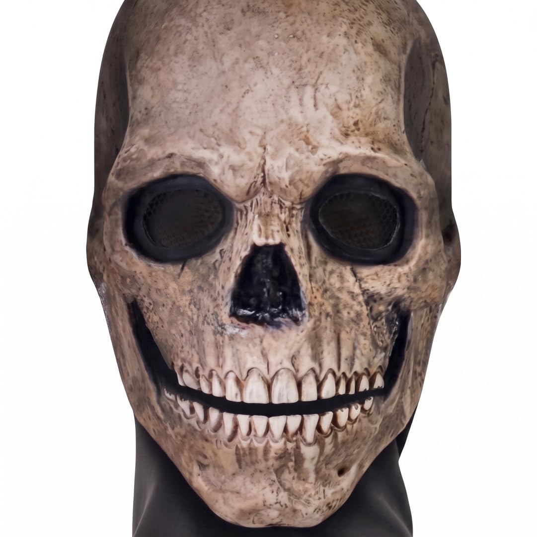 Goutdori Skeletor Mask With Realistic Skull Shape Halloween Masks