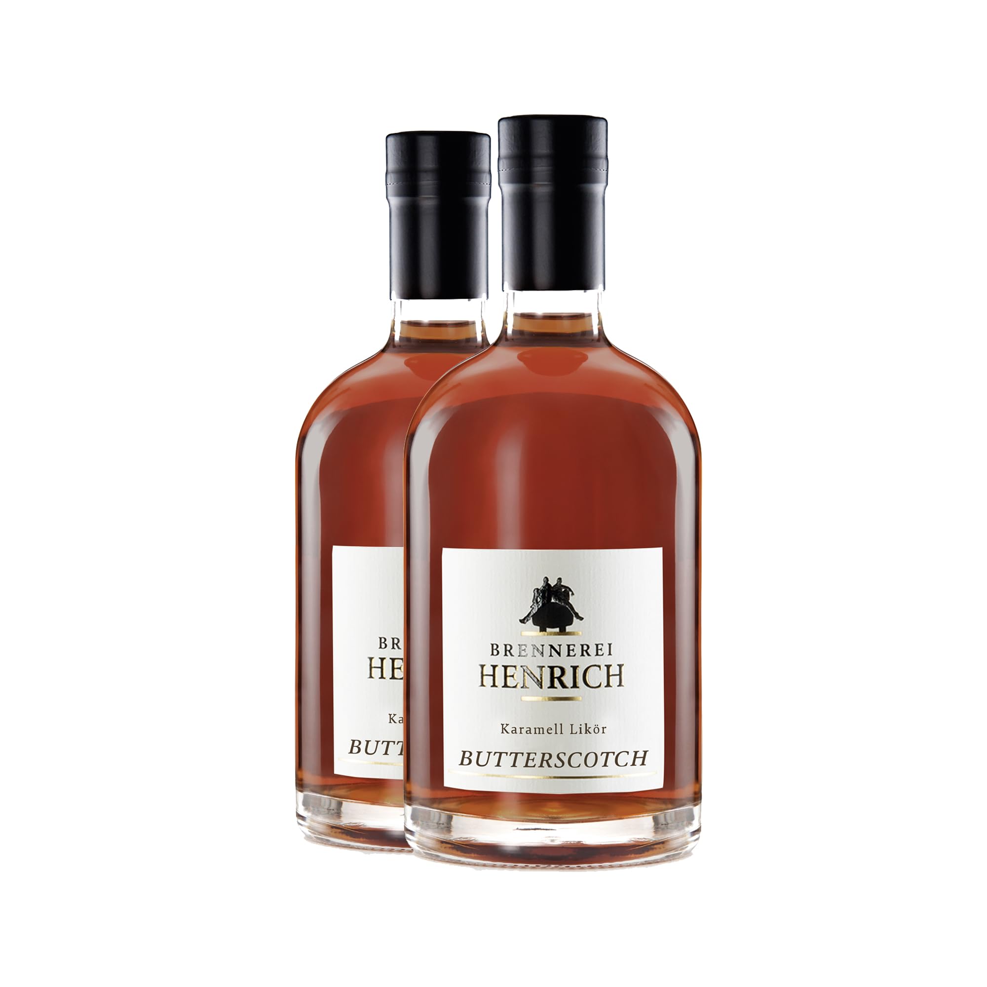 2er Butterscotch Karamell Likör (2x0,5L) Cremiger Toffee Caramel Liqueur