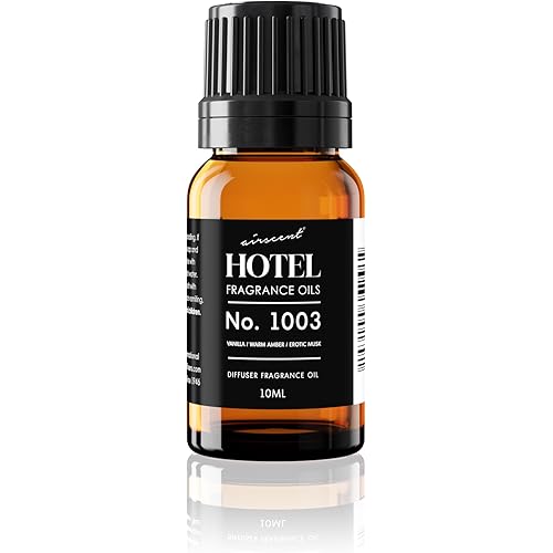 AirScent Hotel Diffuser Oil No. 1003 Inspired by The Asian Garden Las Vegas Hotel Scent - Premium Fragrance Oil for Ultrasonic and Waterless Diffusers and Crafting - 10 mL, 34 fl oz Glass Bottle