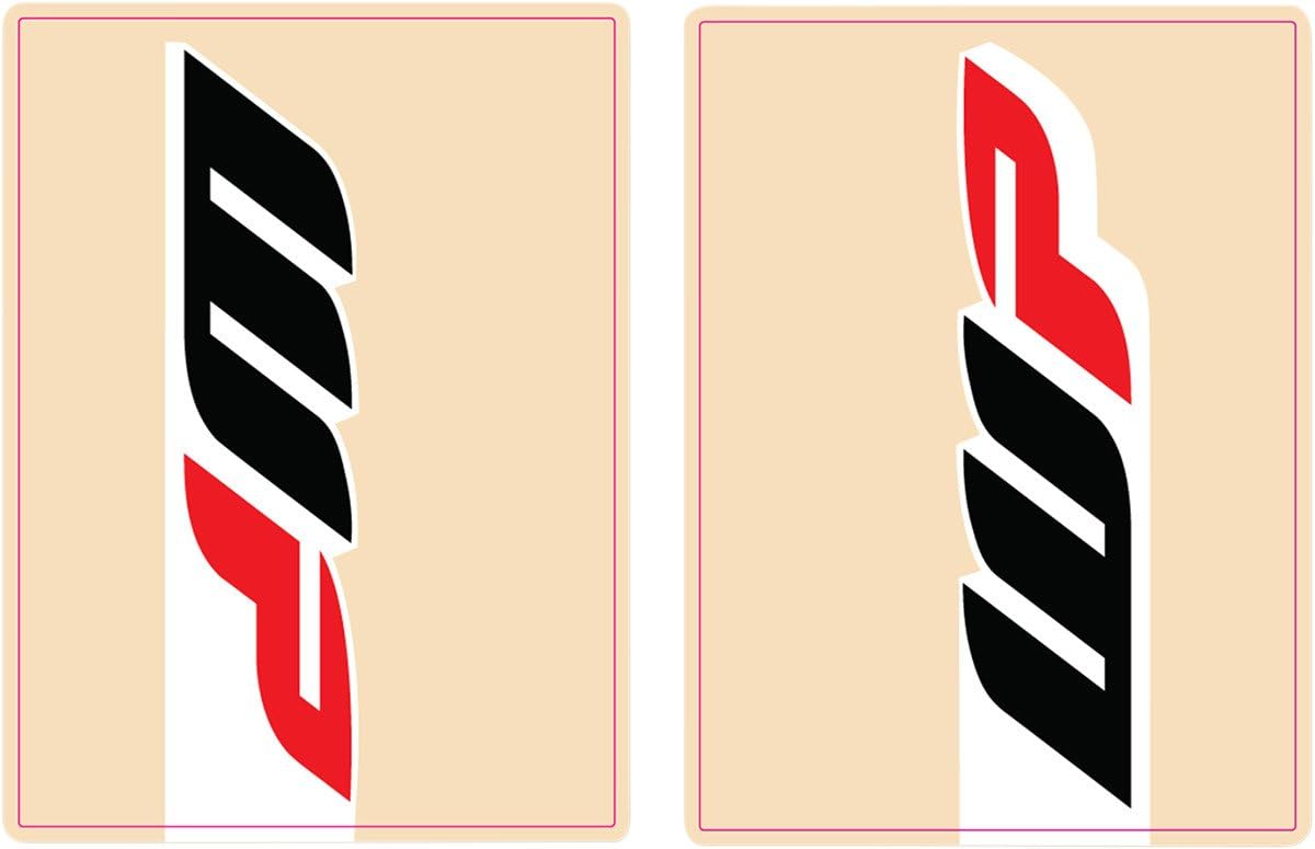Inc. 01021 Upper Fork WB Decal - Black/Red/White