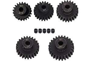 Exclusively Designed Metal Gears Compatible with Most Famous RC Cars!