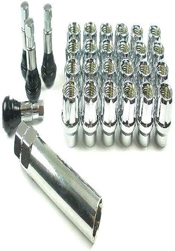 Miniatura 1 de Wheel Pros W56015SEO Kit de instalación de tuercas de rueda de extremo abierto de longitud extendida de 0472in x 15 pulgadas 6 lengüetas