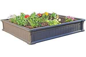 4x4' Lifetime Garden Bed in Unassuming Brown
