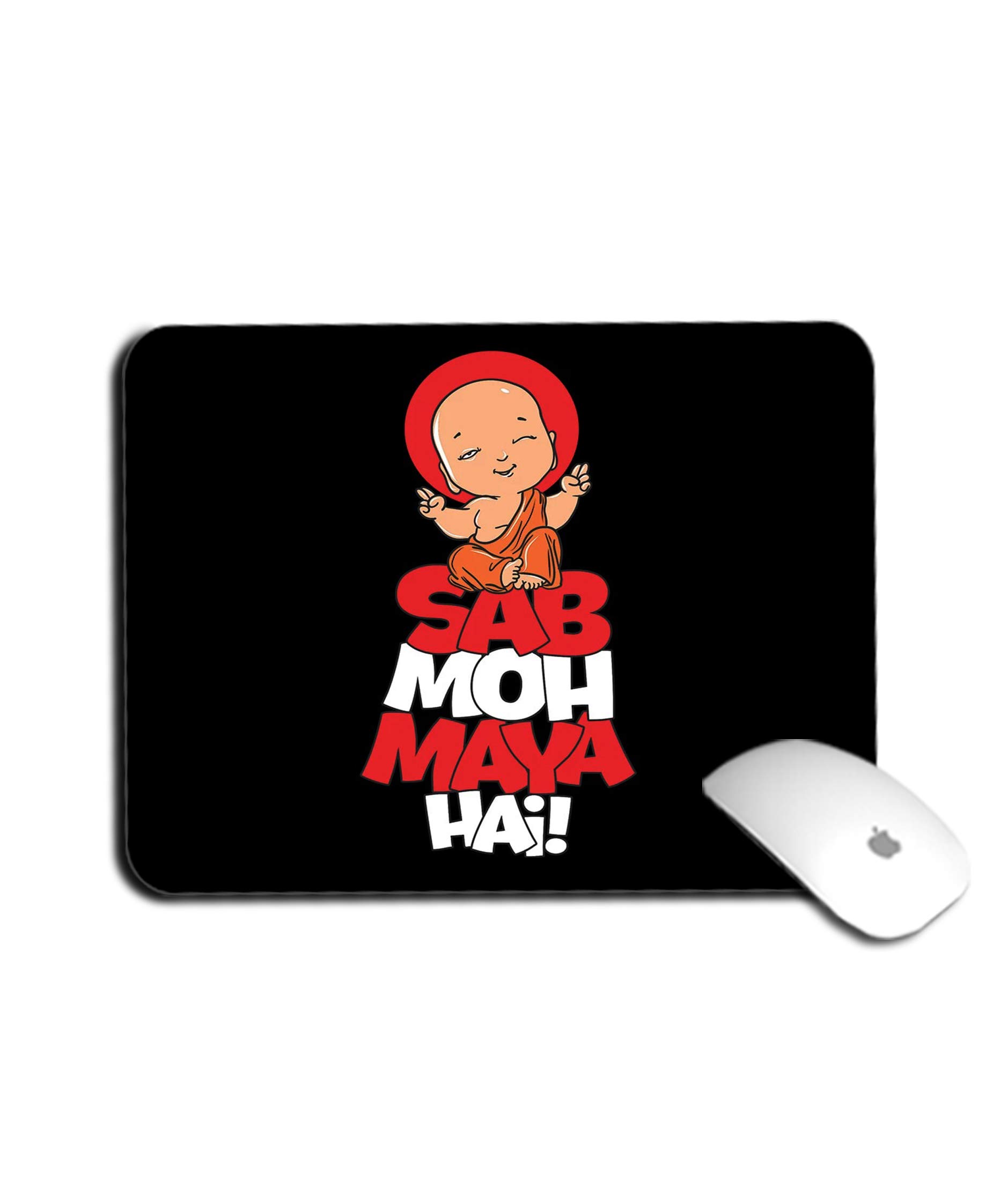 Coverkick Funny Hindi Quotes | Quotes | Hindi Dialogue | Stylish |Creative | Printed Mouse Pad/Designer Waterproof Coating Gaming Mouse Pad for Computer/Laptop (Multi23)-image-6