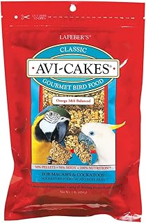 (3 Pack) Lafeber Company Avi-Cakes Macaw and Cockatoo Treat (1 Pound Per Pack)