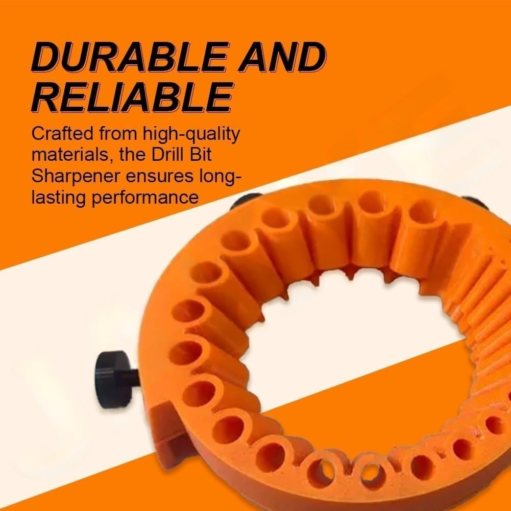 Drill Bit Sharpener, Angle Grinder Drill Bit Sharpener, Power Drill Bit Grinding Attachment,Giant Blade Angle Grinder for Grinding Drill Bits, 2 to 13 Mm Drill Bits for Grinding 125 Mm Grinder (3Pcs)