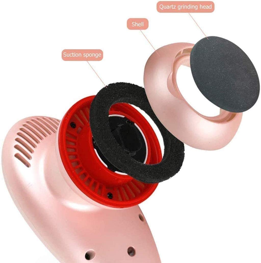 Lima eléctrica para pies, removedor de Callos para pies, Herramientas electrónicas de pedicura para pies USB, para Piel Agrietada