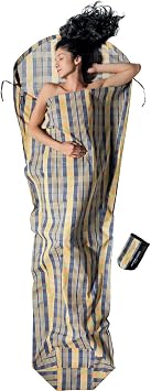 COCOON - Premium - MummyLiner - Cotton - Travel Checks - Regular