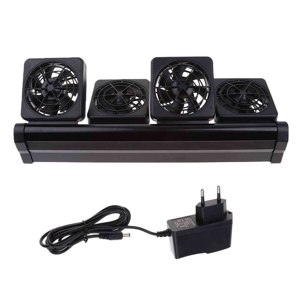 Prise EU 12V Aquarium Ventilateur de Refroidissement/Ventilateur à Pince Refroidisseur Semi-conducteur