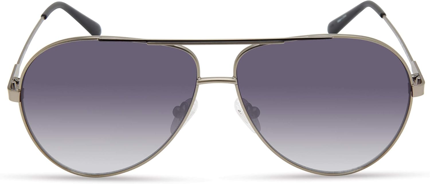 GUESS mens Classic Aviator Pilot Sunglasses Pilot Sunglasses - Image 2