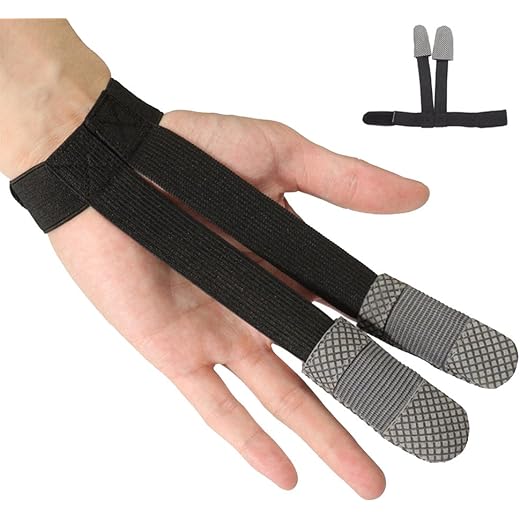 Nema Archery 2 Fingers Guard Protector - Black