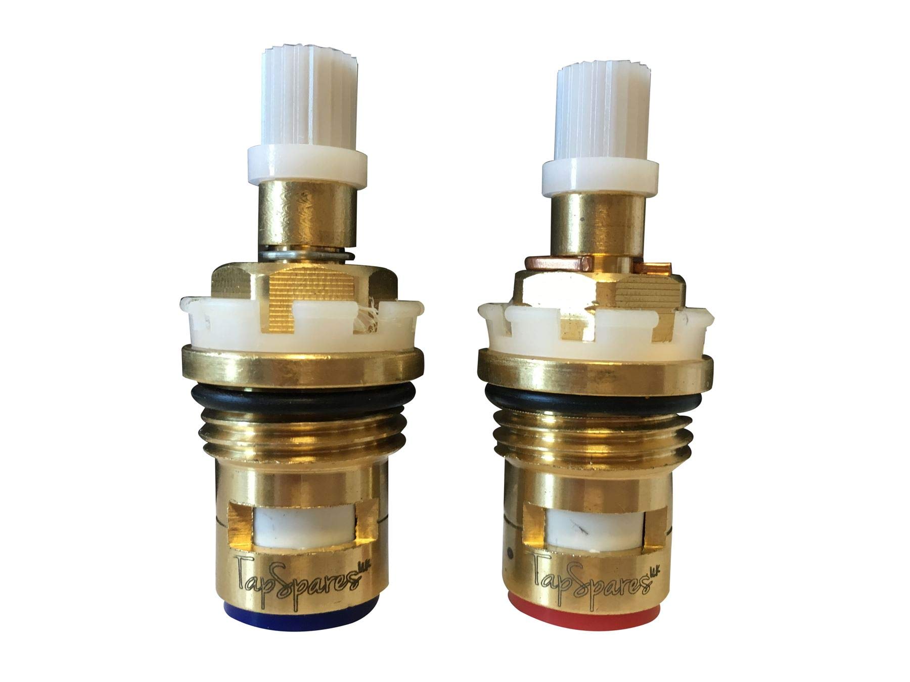 Tapsparesuk White Replacement Valve Pair Cartridges Spares | Perrin & Rowe Rubiq Kitchen Tap
