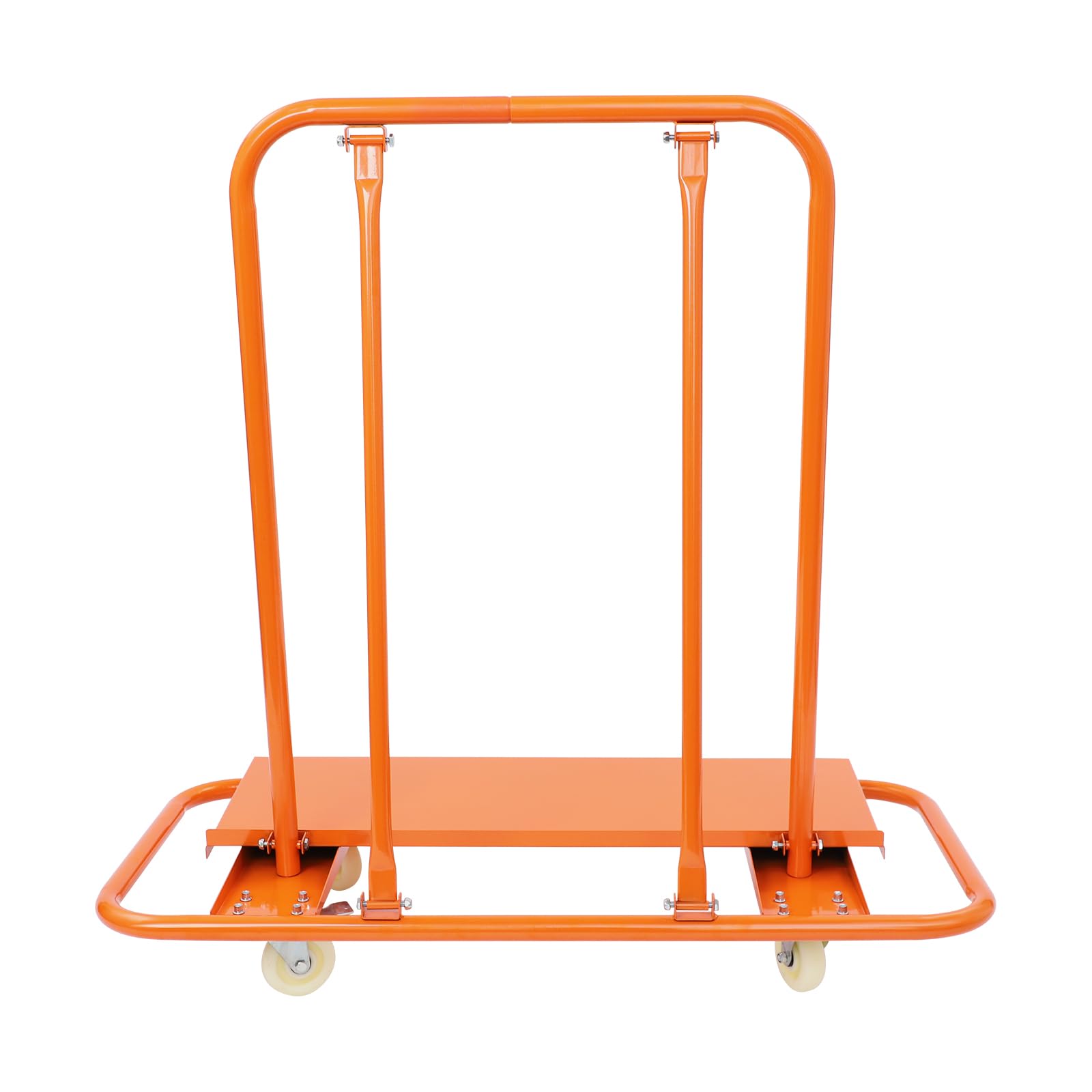 Carretilla con 4 ruedas, capacidad de carga de 1360 kg | 17 x 58 x 119 cm carro de transporte para placas de yeso, para el manejo de madera contrachapada, placas de yeso, vidrio