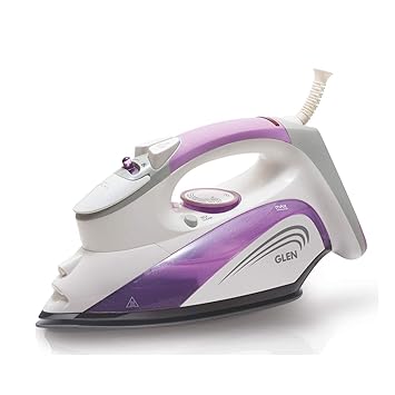 Glen 8029 1800W Front Jet Steam Anti Scale Anti Drip Steam Iron (White)