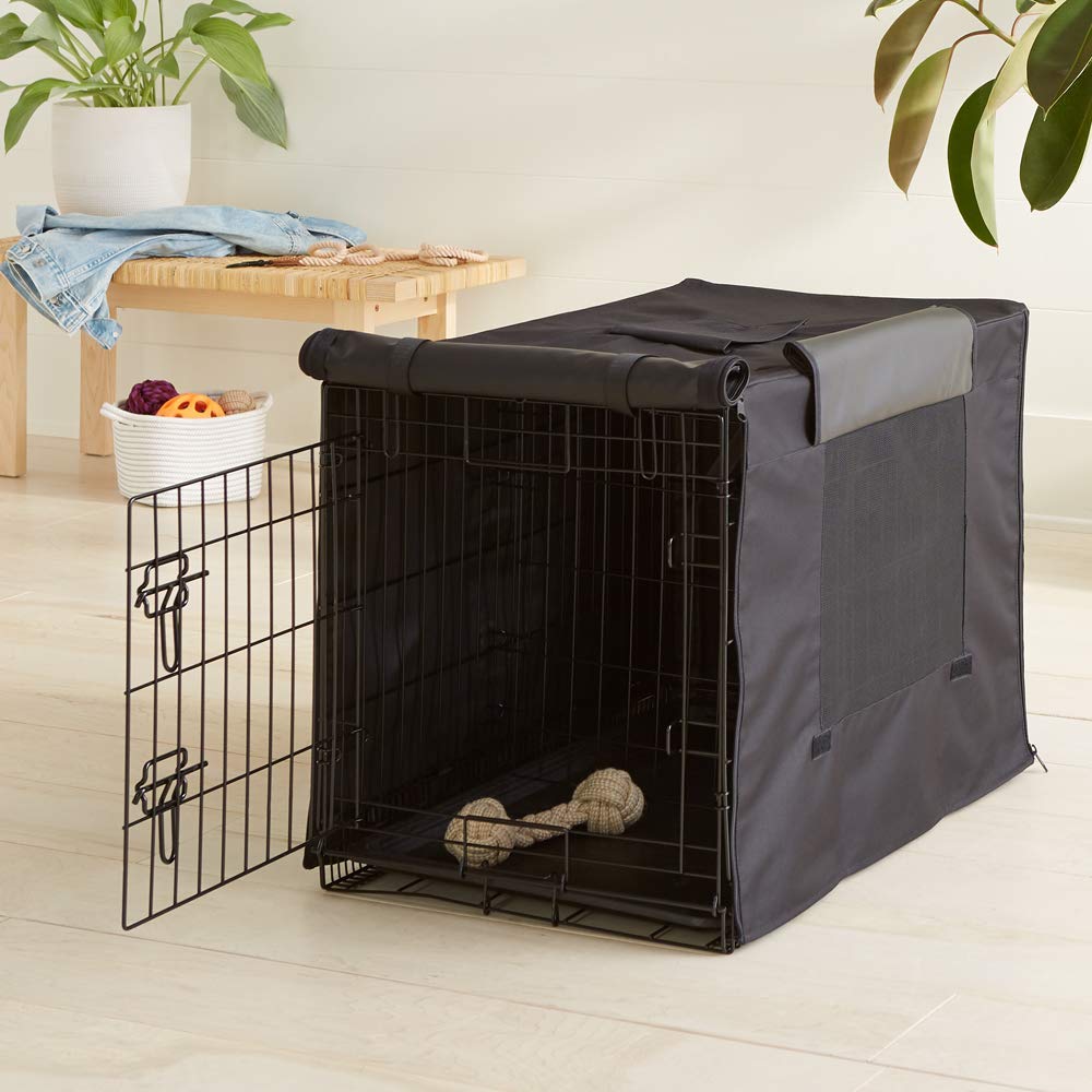PSK PET MART Dog Crate Kennel Cover - 36 Inch, Black 4
