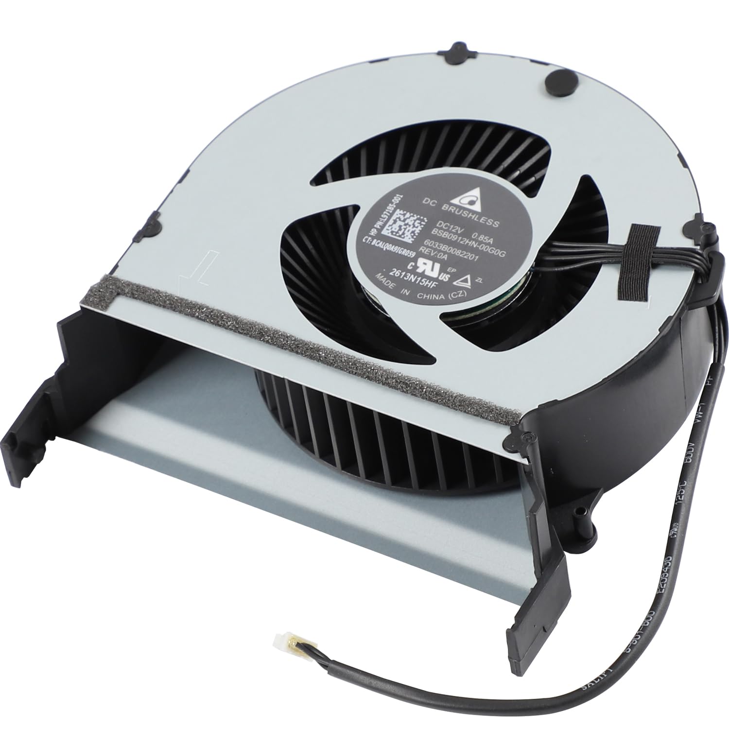 New CPU Cooling Fan Replacement for HP Z2 MINI G5 Workstation L97185-001 M10375-001 BSB0912HN-00G0G 6033B0082201 BSDFS240012AP0T-FMAD DC12V 0.85A, 27mm Thickness
