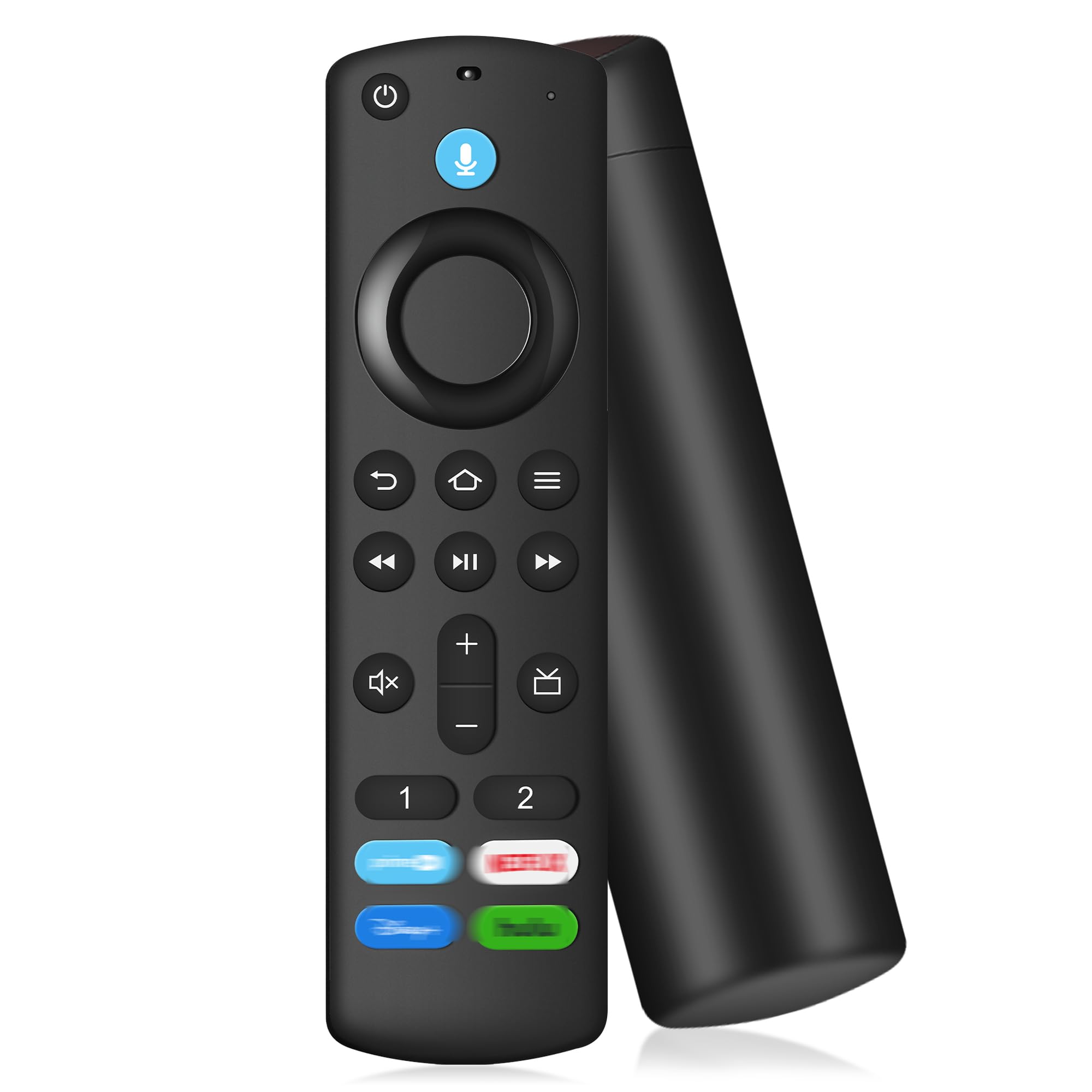 Replacement FireStick Remote Control Compatible with Fire Stick(4K, 4K Max, Lite, HD),TV Cube,Remote for 3rd Gen,Hisense,Insignia Fire Smart TVs